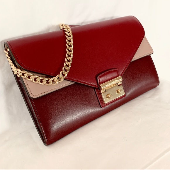 NWT authentic MK Sloan chain tri-color purse - Picture 3 of 8